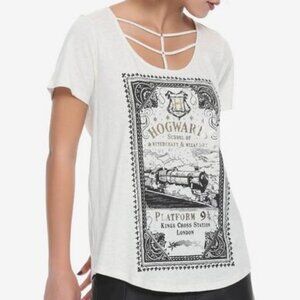 Harry Potter Hogwarts Express Ticket tee, Medium.